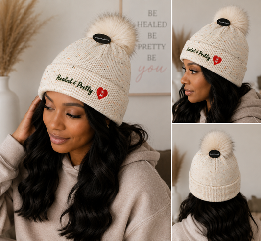 Healed & Pretty Beige Hat