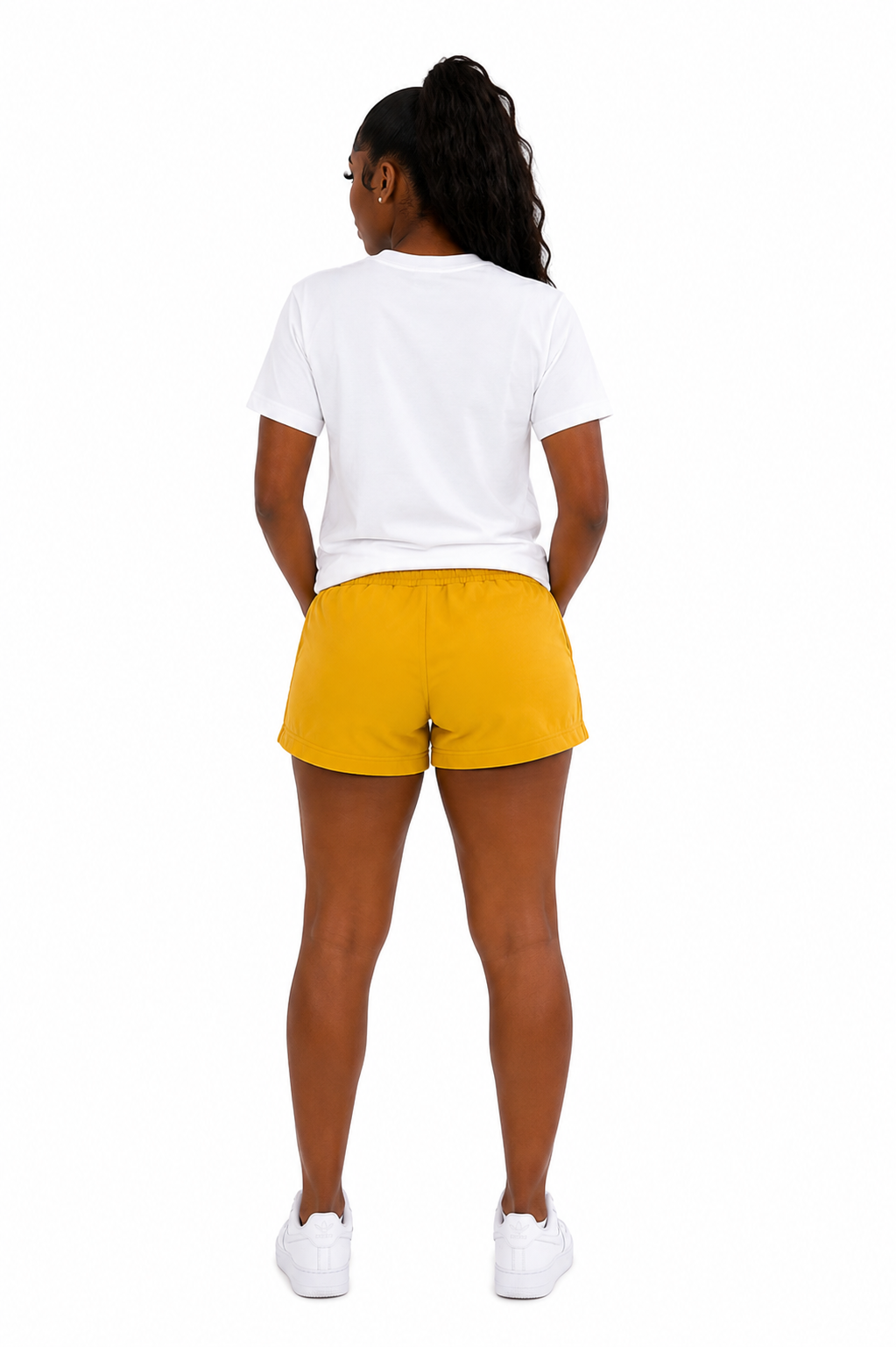 Healed & Pretty Women's Yellow Short Set